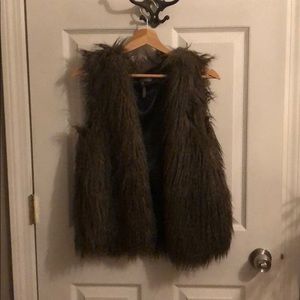 Faux Fur Large Vest